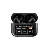 A9 LED Wireless Earbuds – Premium Black Edition | Touch Control | Deep Bass