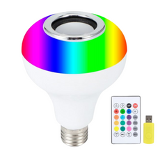 Smart LED Bulb Speaker – 2-in-1 Light & Bluetooth Sound
