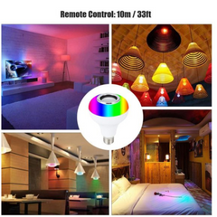 Smart LED Bulb Speaker – 2-in-1 Light & Bluetooth Sound